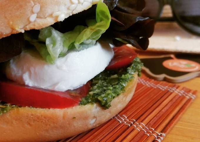 🍔Burger végétarien pour la plage