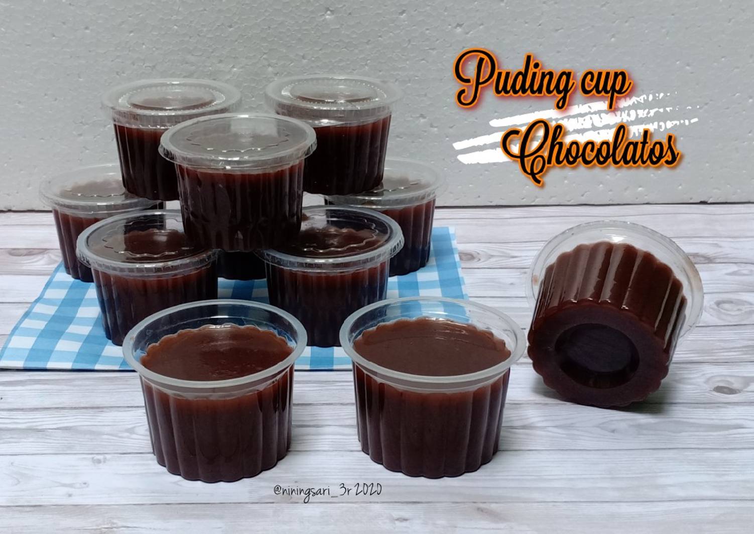 Resep Puding Cup Chocolatos oleh Nining Sari_3R Cookpad