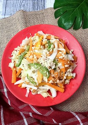 Foto resep Orak arik sayur dan telur