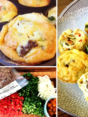 Recipe Wagyu Breakfast Sausage Egg Bites the Delicious Delicious