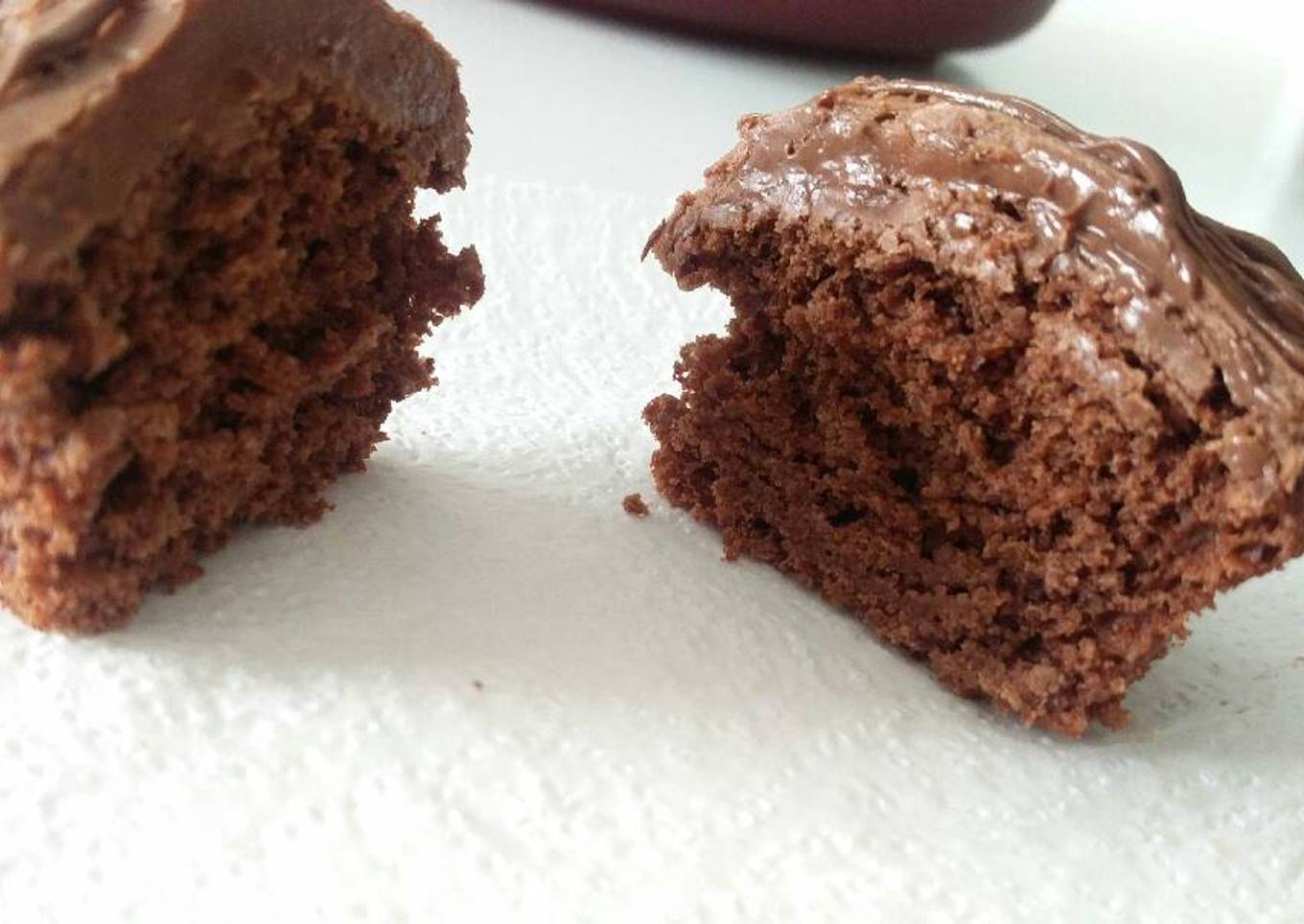 Eggless Chocolate Cupcakes