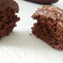 A picture of Eggless Chocolate Cupcakes.