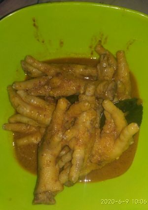Foto resep Ceker bumbu kacang