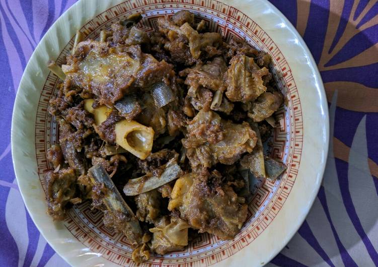 Recipe of Perfect Bhona hua mutton ghost