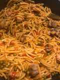 Fideos a la cazuela