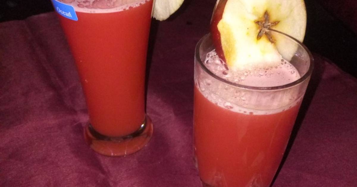 Mixed fruit juice Recipe by Meelah and Meemi's Kitchen Cookpad