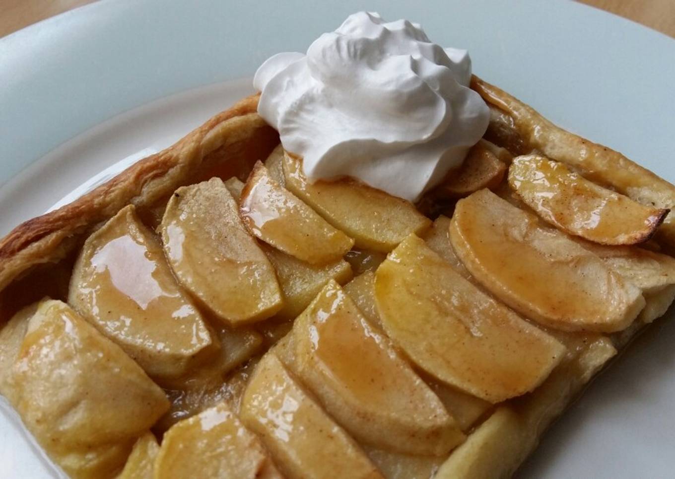 Vickys Vanilla Apple Tart, GF DF EF SF NF