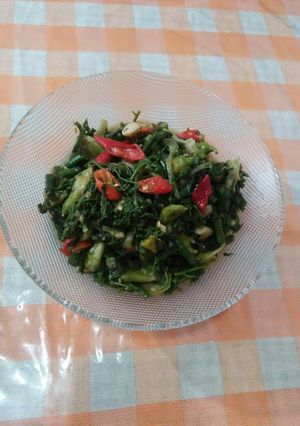 Foto resep Tumis pakis cetar