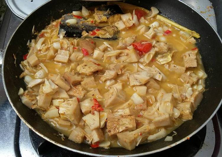 Resep: Gulai Nangka muda / Gori bahan sederhana