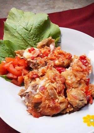 Foto resep Ayam Geprek Sambal Bawang