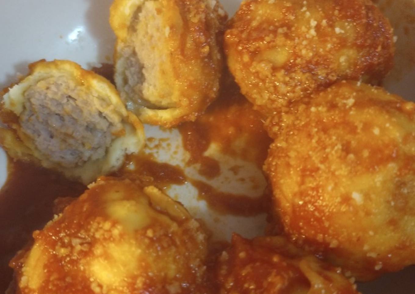 Recipe of Quick Pastaballs in a Sauce