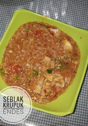 Foto resep Seblak Kerupuk Endes