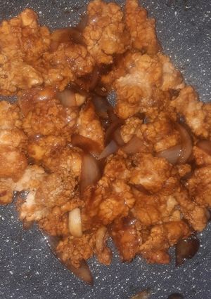 Foto resep Ayam goreng krispi saos mentega
