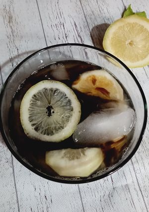 Foto resep Es Lemon Madu Cincau