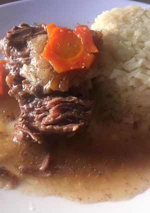Una foto de Carne mechada