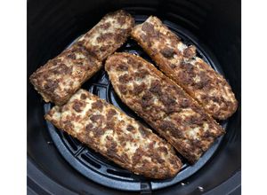 Foto di Bruschetta con salsiccia e Philadelphia