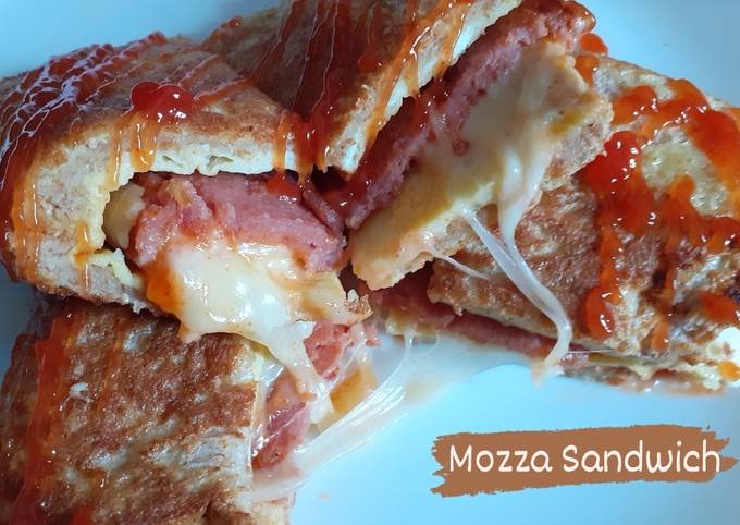 Resep Beef Mozza Sandwich yang Menggugah Selera