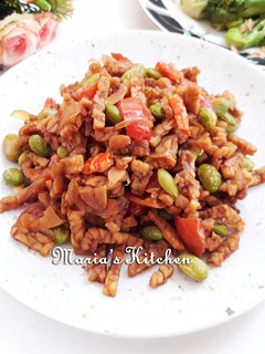 Foto resep Sambal Goreng Tempe & Edamame