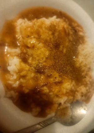 A picture of Lick Your Plate! Rice w/Oxtail Gravy: Simple, Delicious!.