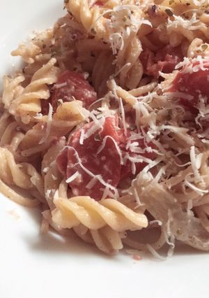 Foto resep Pasta Fushilli Carbonara
