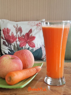 Foto resep I Glow ala Rejuve (Juice Wortel, Apel, Nanas)