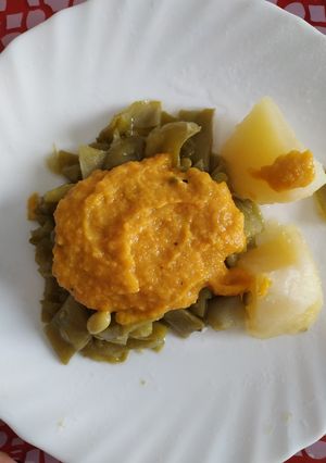 Una foto de Judías verdes en Salsa Española a mi manera