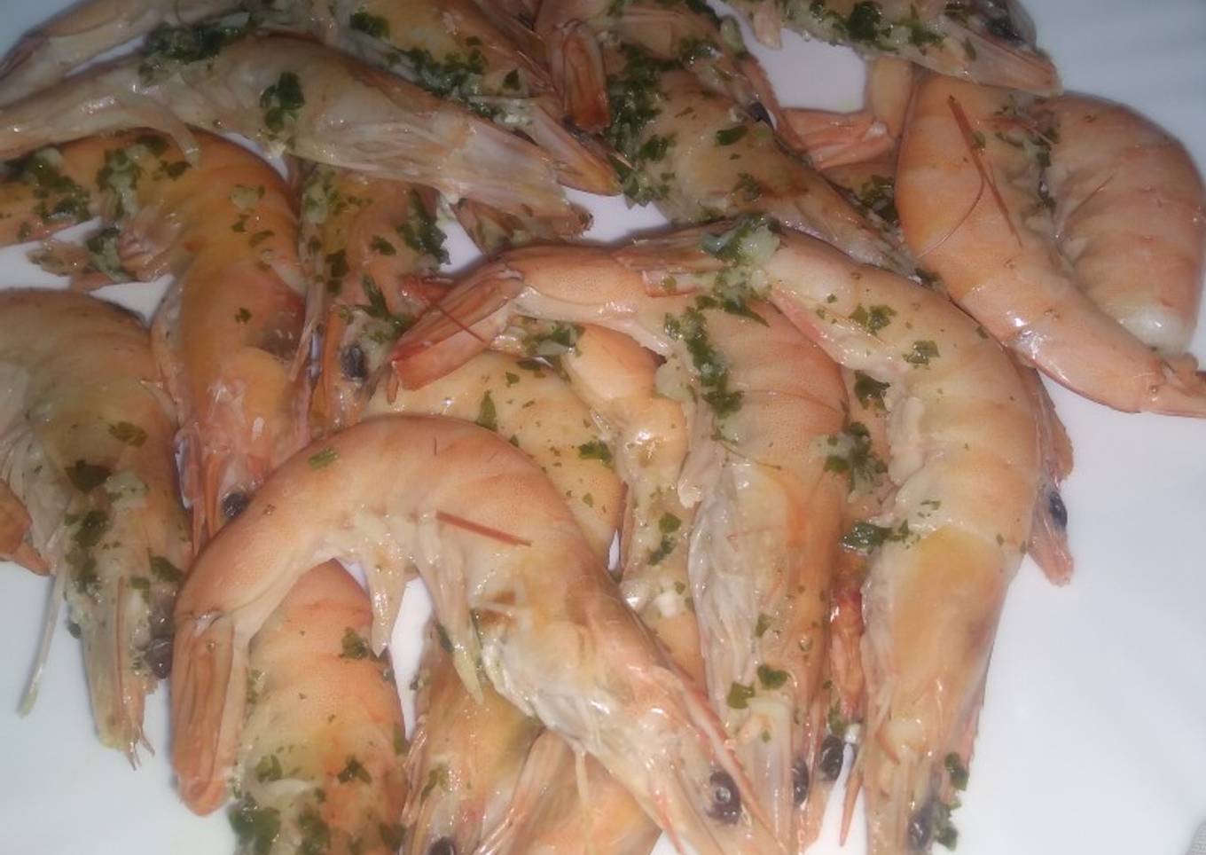 Langostinos al horno