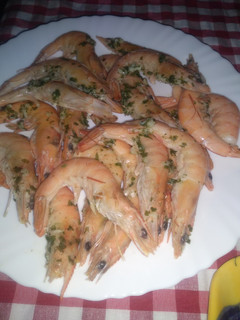 Una foto de Langostinos al horno
