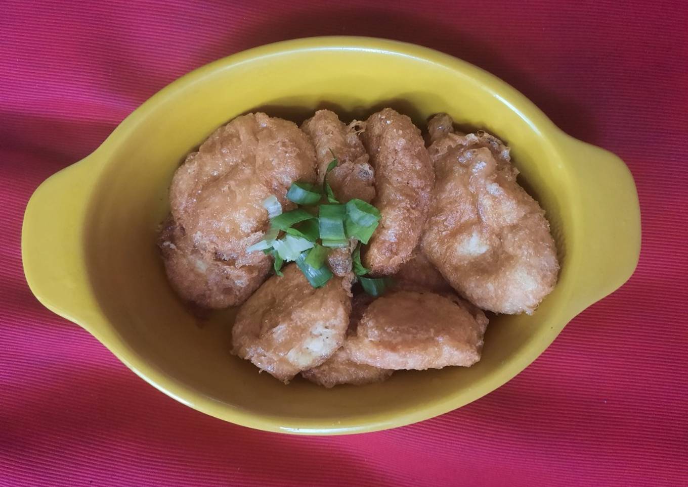 Perkedel Tahu Simple