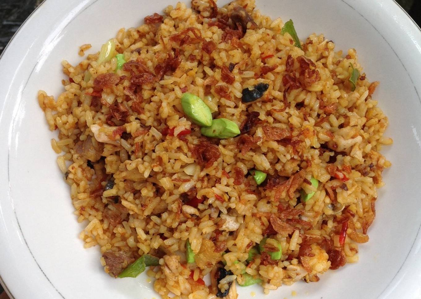 Nasi Goreng Tongkol Pete Rica