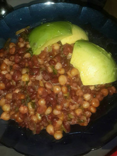 A picture of Githeri special.
