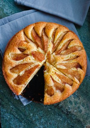 Foto resep Päronkaka (pear cake)