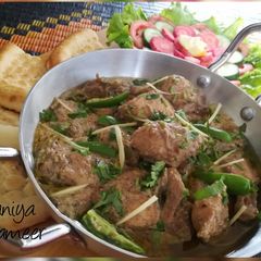 A picture of Chicken Malai Kadhai.