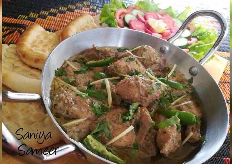 Recipe of Yummy Chicken Malai Kadhai