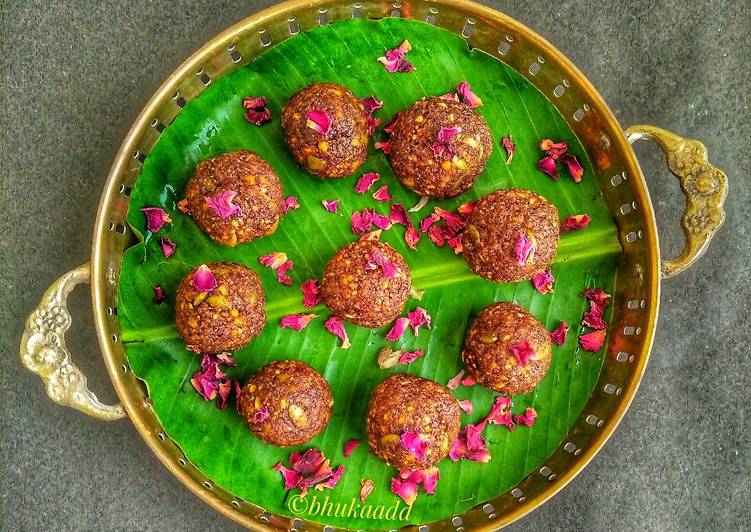 How to Prepare Quick Sugarless dryfruits ladoo