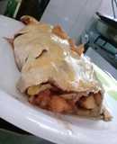 Strudel de manzana light