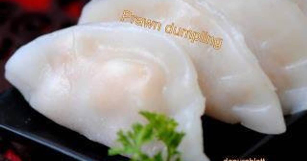  Resep  Prawn Dumpling Pangsit Rebus isi udang  oleh Mumma 