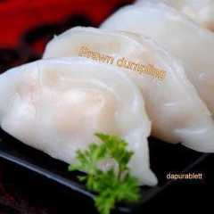 A picture of Prawn Dumpling (Pangsit Rebus isi udang).