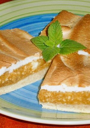 Rebarbarás linzer🍰 recept fotója
