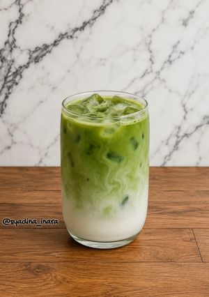 Foto resep Es Matcha Susu