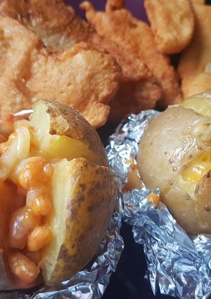 Jacket potato (Töltött Burgonya) recept fotója