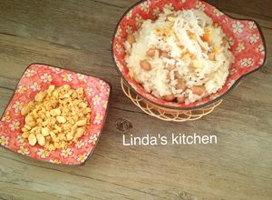 Hình của món Xôi lạc nấu nồi cơm điện thơm ngon, khó cưỡng!.