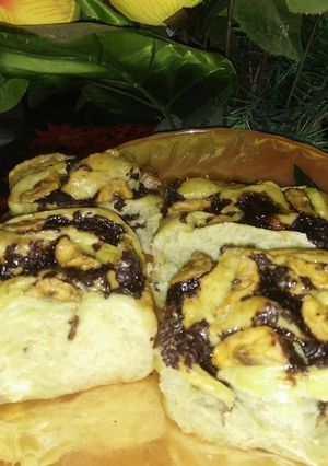 Foto resep Roti Pisang coklat