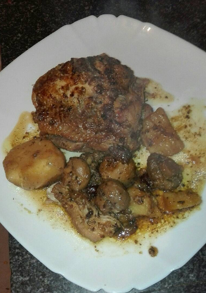 Una foto de Pollo especiado en la olla GM g a mi manera