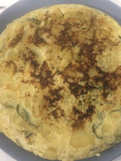 Una foto de Tortilla de calabacín