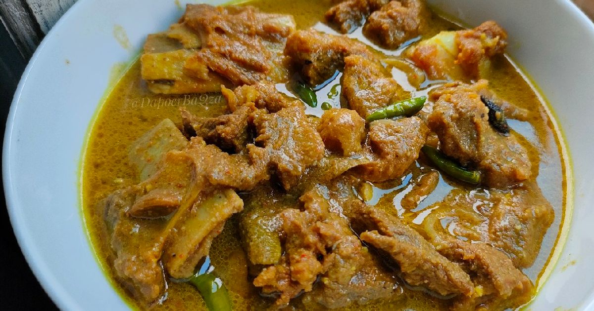 Kuah Cham chum Daging sapi Masakan Aceh