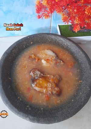 Foto resep Kuah Cobek Ikan Pari