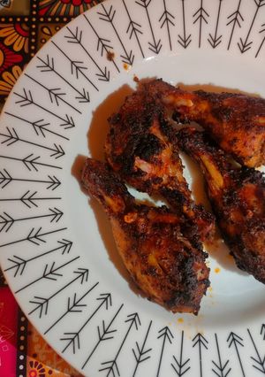 চিকেন তন্দুরি (chicken tandoori recipe in Bengali) রেসিপির প্রধান ছবি