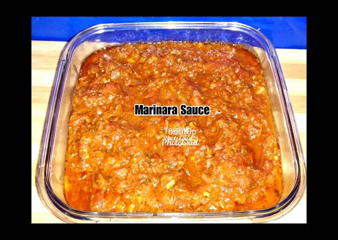 Simple Way to Prepare Homemade Marinara Sauce