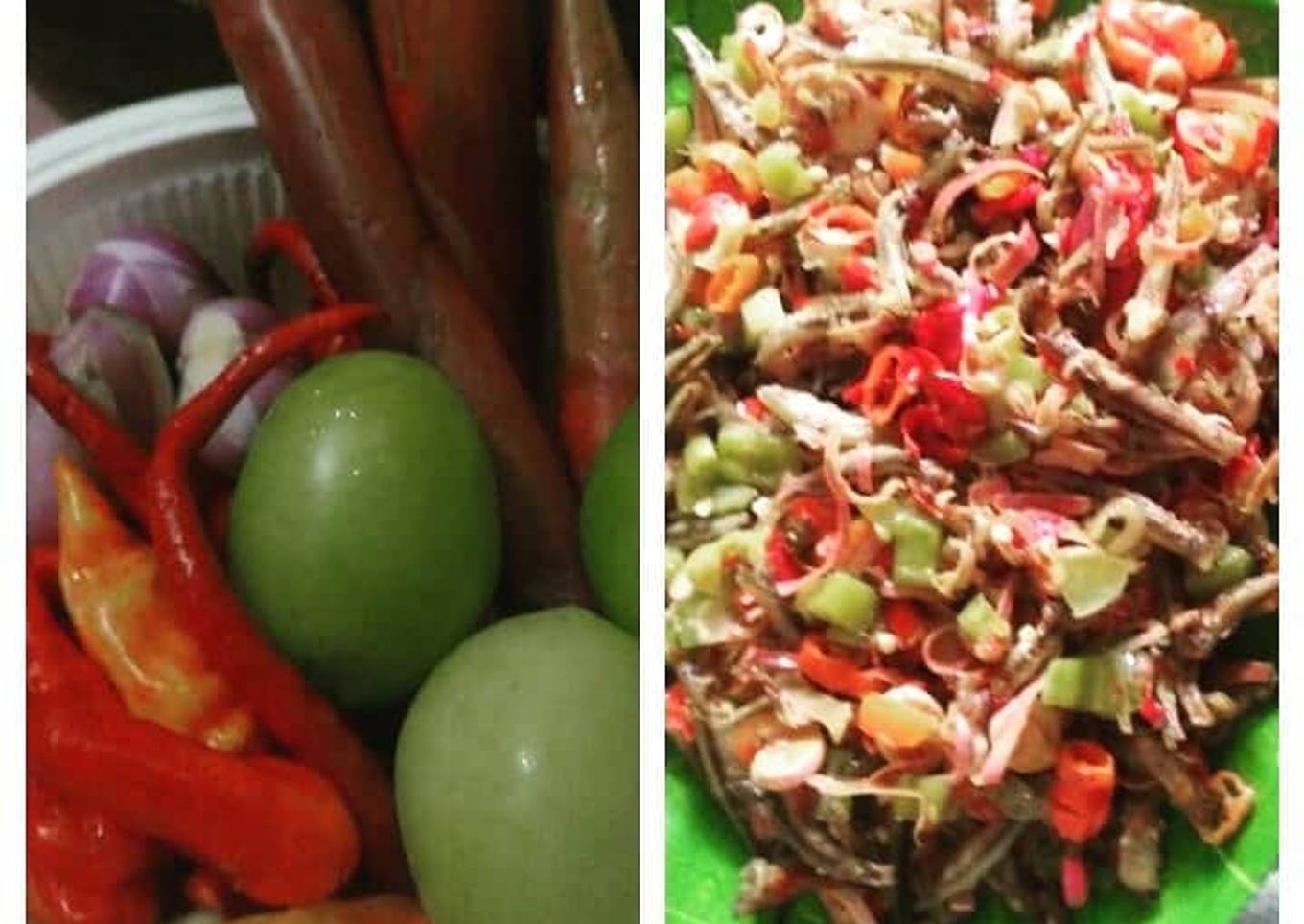 Teri sambel combrang
